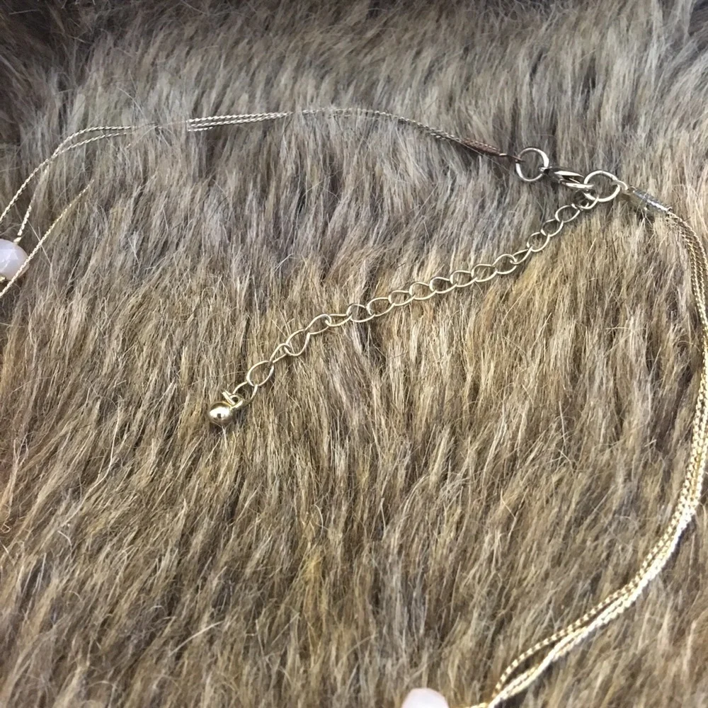 Vintage 90s multi strand layered chain necklace